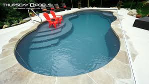 Sun Day Fiberglass Pool By Thursday Pools Pool Fiberglass Pools Pool Designs