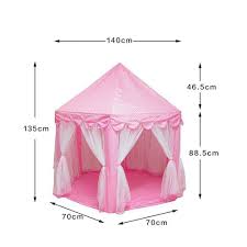 Tents For Girls Princess Castle Play House For Child Outdoor Indoor Portable Kids Children Play Tent For Girls Pink Birthday Gift Led Star Lights Walmart In 2020 Childrens Tent Play