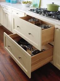 Two Deep Drawers Are Perfect For Pots Pans Or Any Taller Items And Are Easily Accessible Kitchen Base Cabinets Tall Kitchen Cabinets Kitchen Cabinet Storage
