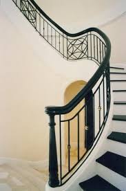 Metal Curved Stair Railing Google Search Stairs Wrought Iron Stairs Stair Steps