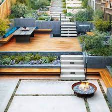 Retaining Wall Ideas Diy Backyard Landscaping Sloped Garden Sloped Backyard