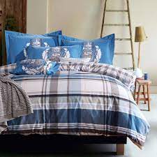Premièrement, le tissu de votre linge de lit a un rôle phare dans votre confort de sommeil. Raye Plaid Boheme Ensembles De Literie 100 Draps De Coton Brosse Linge De Lit Couette Housse De Couette Mis Re Ensembles De Literie Linge De Lit Parure De Lit