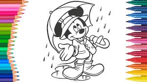 Recoge las estrellas y elimina los enemigos saltando encima de ellos. Dibujar Y Colorea Mickey Mouse Dibujos Para Ninos Aprender Colores Youtube