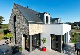 Maison Individuelle A Toiture Ardoise A Vannes 56 Abscisse Architecture