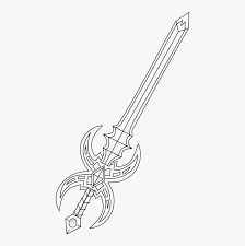 Skyward sword, his proportions have been altered slightly to fit the mario series aesthetic: Sword Coloring Pages Of Swords Hd Png Download Transparent Png Image Pngitem