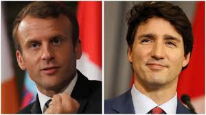 Macron et Trudeau : jeunes, beaux et libéraux... mais plus très écolos