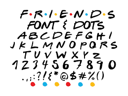 Free Free 148 Logo Svg Friends Logo Font SVG PNG EPS DXF File