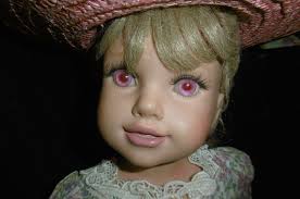 18" Millie Keith Doll By Sandra Bilotto 1997 Breezy Point Treasures Pink  Eyes