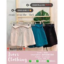 In 2020, the value of fashion purchased online is estimated to grow to us$ 1.0 billion in 2020. Ready Stock Ivori Malaysia Brand Fashion Women High Waist Suit Short Pants Shopee Malaysia