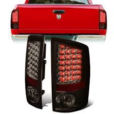 07 09 Dodge Ram 1500 2500 3500 Led Rear Brake Tail Lights Smoked Ram 1500 Tail Light Dodge Ram 1500