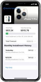 This page describes the monthly payments purchase by apple card. How To View And Pay Apple Card Monthly Installments Apple Support
