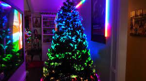 Fiber optic christmas decorations indoor images of pole barn. Epic Rgb Fiber Optic Christmas Tree The Northern Lights Christmas Tree Youtube