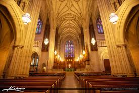 Duke university chapel is a chapel located at the center of the campus of duke university in durham, north carolina, united states. Inside Wide Duke University Chapel Interior Durham North Carolin Royal Stock Photo