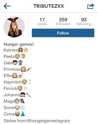 Hunger Games Characters Through Emojis Hunger Games Hunger Games Characters Katniss And Peeta