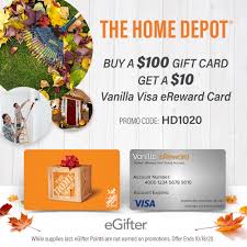 Unused discounted gift cards are eligible for a refund within one year of the purchase date. Egifter Home Depot Buy 100 Get 10 Milled