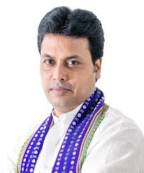 Warm birthday greetings to young, energetic & hardworking Chief Minister of  Tripura Shri @BjpBiplab Ji. I pray to Maa Kamakhya for his good health,  happiness & long life to serve the people