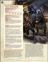 A Z Day 10 Gnoll Huntmaster Dnd Dragons Dnd Monsters D D Dungeons And Dragons