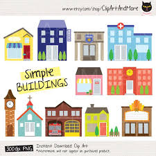 Building Clipart Fire Station Clipart Police Station Clipart Etsy Clip Art Easy Drawings Fire Station