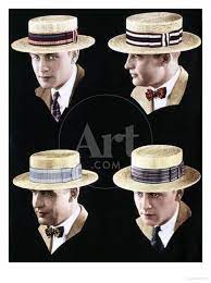 Mens Hats Usa 1920 Giclee Print Art Com Hats For Men 1920s Mens Fashion Mens Hats Fashion