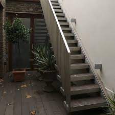 Exterior Design Narrow Outside Metal Stair Design How To Build Outside Stairs Deck Steps Plans Outdoor Metal S Outdoor Stairs Outside Stairs Exterior Stairs