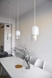 Blown Glass Pendant Lamp Hand Blown Glass Light Modern White Glass Pendant Light Kitchen Han Glass Pendant Lighting Kitchen Blown Glass Lighting Glass Lighting