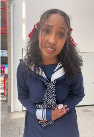 Cosplaying Claudia from Interview with the Vampire