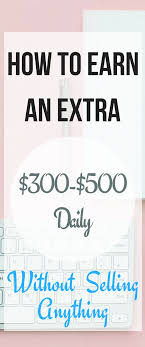 This is basically the closest you can get to making money without a job. Pin On Make Money Online From Home