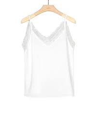 aalis CAMILA 蕾丝吊带背心（白色） – aalis.hk