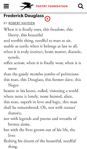 Robert Hayden Frederick Douglass From The Collected Poems Of Robert Hayden Liveright Publishing Corporation 196 Poetry Foundation Frederick Douglass Poems
