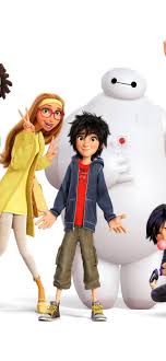 Maybe you would like to learn more about one of these? Big Hero 6 Names Baymax Hiro Wasabi Honey Lemon Fr Iphone Wallpapers Free Download