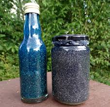 Eine flasche wasser is a quantity of a substance. Galaxy Schuttelglas Weltraum Kindergeburtstag Baking Science Traveller