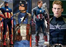 Captain America S Different Suits I Like His First Avenger And Avengers Suits Captain America Cosplay Captain America Suit Captain America