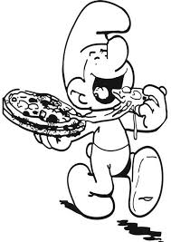 Free Easy To Print Pizza Coloring Pages In 2020 Coloring Pages Cartoon Coloring Pages Pizza Coloring Page
