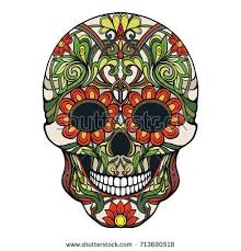 Sugar Skull The Traditional Symbol Of The Day Of The Dead Sugar Skull Symbols Skull