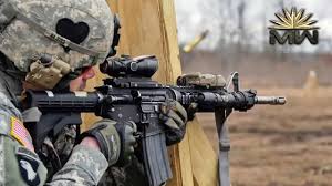 Bbtac m83 airsoft gun electric rifle full automatic, semi auto with accessories tactical aeg replica. 5 56mm M4 Carbine Us Armed Forces Review Youtube
