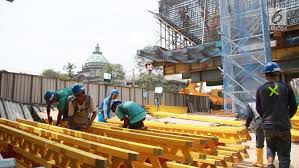Tasikmalaya karawang kota bandung kota bekasi kota bogor kota cirebon perusahaan yang diminati oleh pencari kerja. Upah Riil Buruh Bangunan Pada Februari 2021 Turun 0 05 Persen Bisnis Liputan6 Com