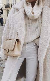 All White Outfit Winter Outfits For Women Casual Winter Outfits Fall Fashion Coats Winter Fashion