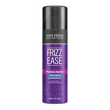 Frizz Ease John Frieda Moisture Barrier Firm Hold Hair Spray 12oz John Frieda Best Drugstore Hairspray Beauty Products Drugstore