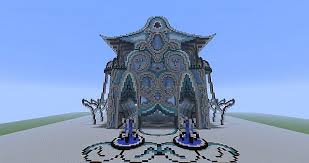 Ice Castle Minecraft Map Playing minecraft, i like making circular things. ice castle minecraft map