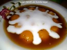 Candil adalah makanan yang terbuat dari ketan atau ubi jalar atau singkong, gula merah dan santan. Resep Cara Membuat Bubur Candil Kenyal Enak Dan Sederhana