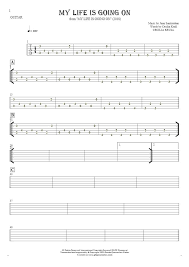 Some started to explain you could never become a rock star, or play as part of an orchestra if you start late in life. My Life Is Going On Tablature For Guitar Playyournotes