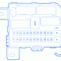 Fuse box diagrams (location and assignment of the electrical fuses and relays) mazda. Mazda Tribute 2005 Power Distribution Fuse Box Block Circuit Breaker Diagram Carfusebox