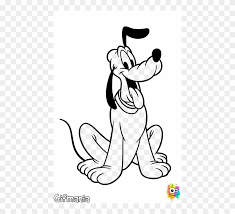 Pluto coloring pages free printable. Pluto Is Ready To Be Colored In His Coloring Page Pluto Coloring Clipart 1819248 Pinclipart