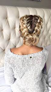 Easy Hairstyles For Christmas Geflochtene Frisuren Flechtfrisuren Frisur Hochgesteckt