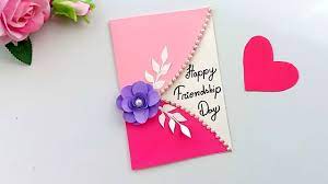 Download free printables, templates & cliparts. Friendship Day Card Idea How To Make Friendship Day Card Easy Greeting Card Friends Youtube