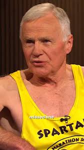 Spartan Legends John Dobson (74) and David Foskey (79) have well and truly  earned their legendary status