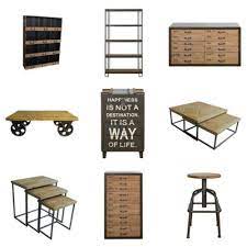 Spitalfields Industrial Rustic Living Room Furniture Collection Fresh Design Blog