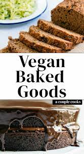 15 Vegan Baked Goods To Try Sweet Savory A Couple Cooks Recipe Vegan Baking Vegan Peanut Butter Cookies Vegan Baking Recipes