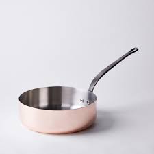 De Buyer De Buyer Induction Copper Saute Pan 9 5 Dailymail