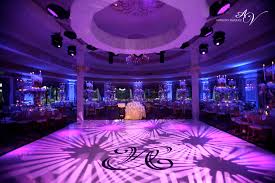 Imagine Standing On The Dance Floor With Gobos Plus Blue Uplighting If You Can Imagine It You Can Enj Dance Floor Wedding Wedding Lights Event Lighting Design